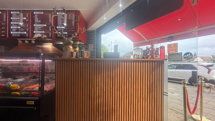 Counter and menu boards
