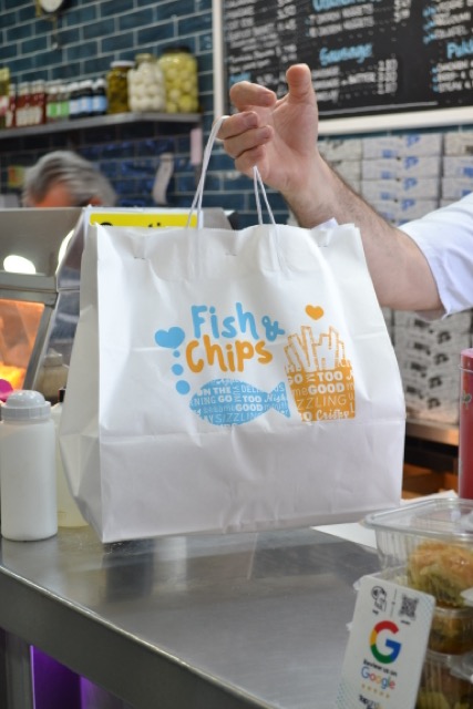 Takeaway order ready to go